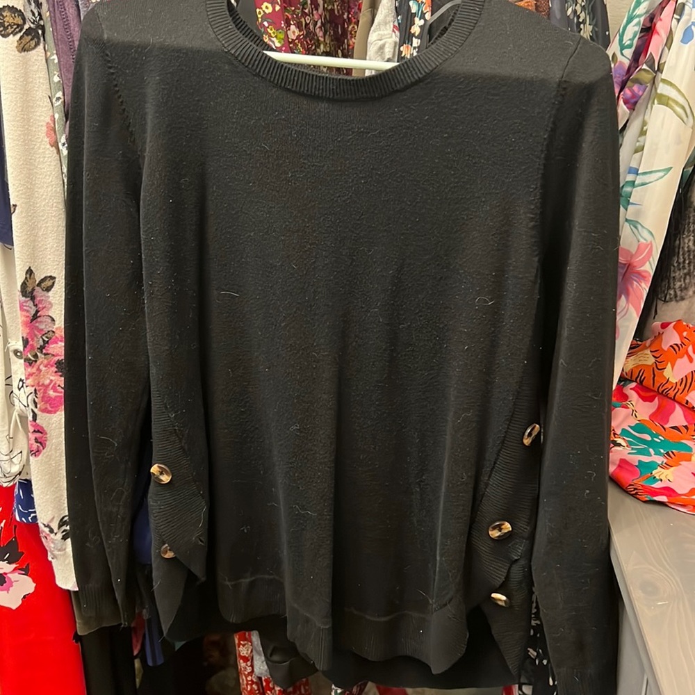 Black sweater